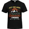 Unisex Summer For Her Tshirt Just One More Geocache I Promise Short Sleeve Soft Oneck Teeshirt Crew Neck Short Sleeve Tshirt