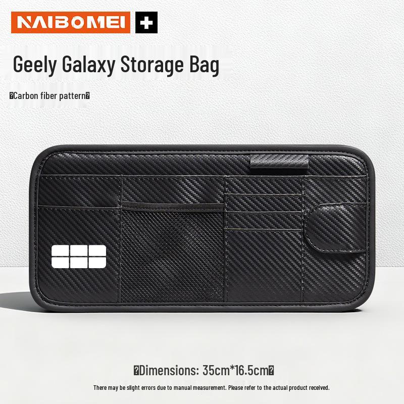 

Geely Galaxy Xingyuan L6 Xingyao 8 E8 E5 Car Sun Visor Glasses Clip Storage Bag