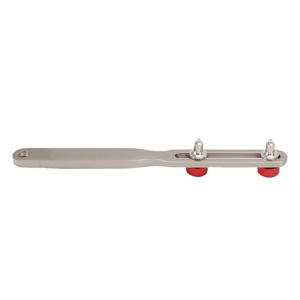 2 Jaw Watch Opener 60mm Opening Accurate Metal Wrench Type Watch Case Back Opener for Repairing