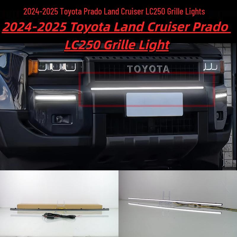 2024-2025 Toyota Prado LC250 Zweifarbiges Motorhaubenlicht Modifikation