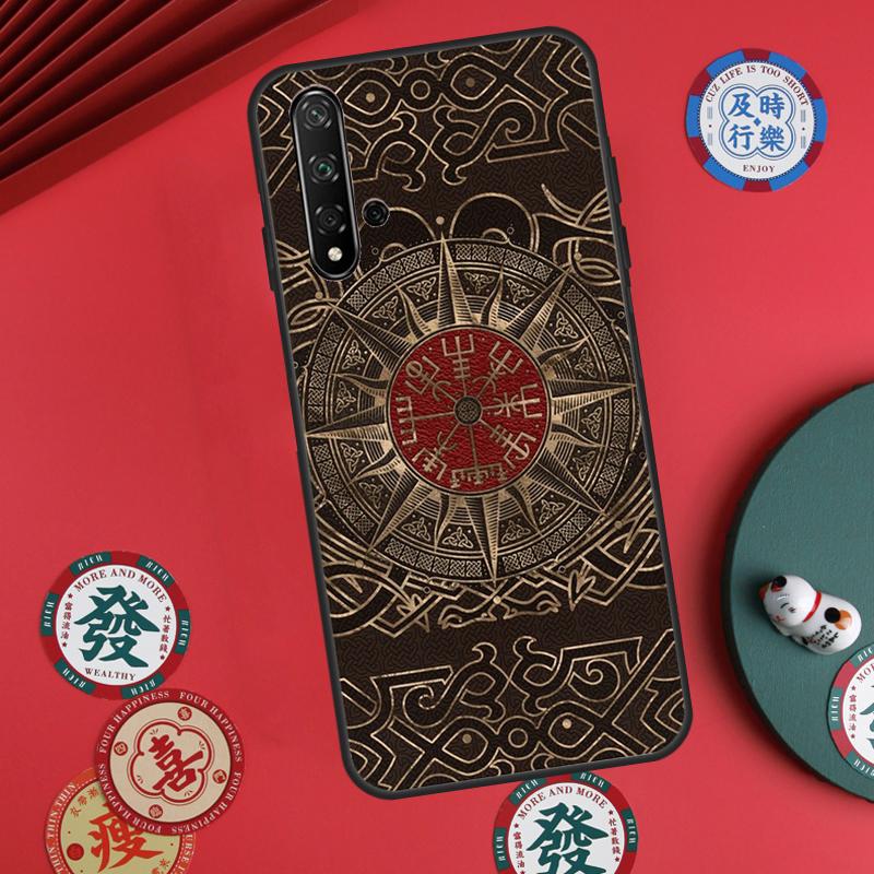 Compass For Huawei Nova 5T 9 10 SE 7i 8i 11i 12i Y73 Y72 Y61 Y91 Y60 Y70 Y90 P20 P30 P40 Lite Case