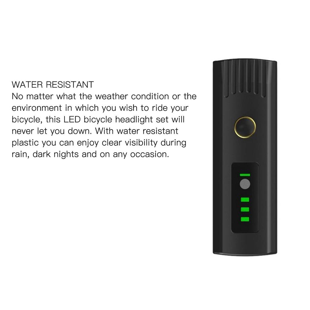 Fahrradlicht Set Mountainbike LED-Licht Intelligenter Sensor Fahrrad Scheinwerfer Rücklicht für Outdoor-Sport Nachtfahrten