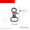 Alloy Pet Hook Metal Dog Buckle Chain Leather Belt Buckle Spring Hook