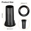 uxcell 5pcs 39x100mm/1.5 x 4" Speaker Port Tube Subwoofer Bass Box Tube Bass Woofer Box Speaker Box Base Airport Port for DJ/PA Speaker Cabinet