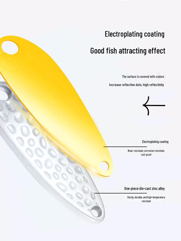 Meteorite Stone Micro Lure: Spinning Sunflower Seed Sequin Hook for Fly Fishing, Rigged for Mandarin Fish with White Stripes