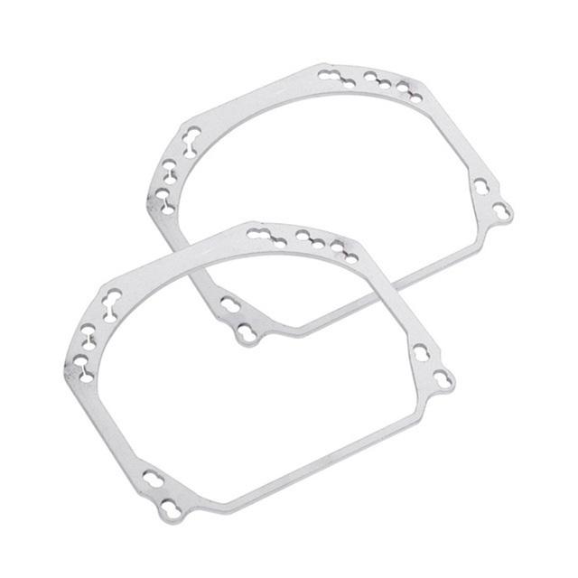 Mounting Frame For Hella 2 To Hella 3R G5/Koito Q5/E46 AL Headlight Lenses BiLED Transition Bracket Adapter Retrofit Universal