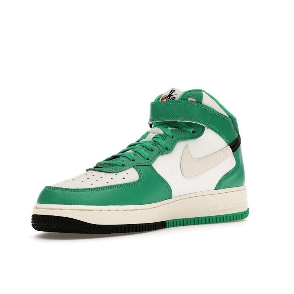 Nike Air Force 1 Mid 07 LV8 Split - Stadium Green Men Sneakers Summit-White Black Coconut-Milk DZ2554-100