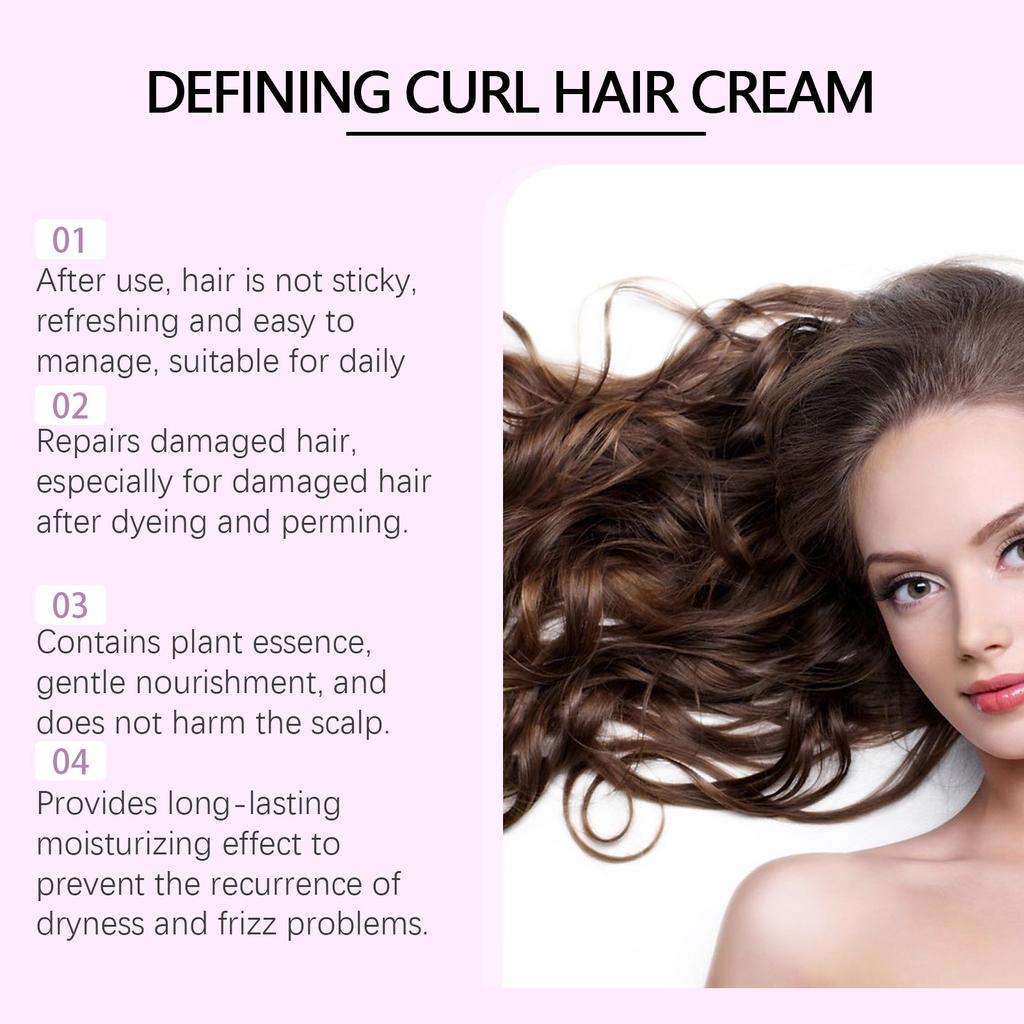 Curly Hair Elastic Nourishes Hair, Smoothes Frizz, Reduces Hair Breakage, And Makes Hair Shiny