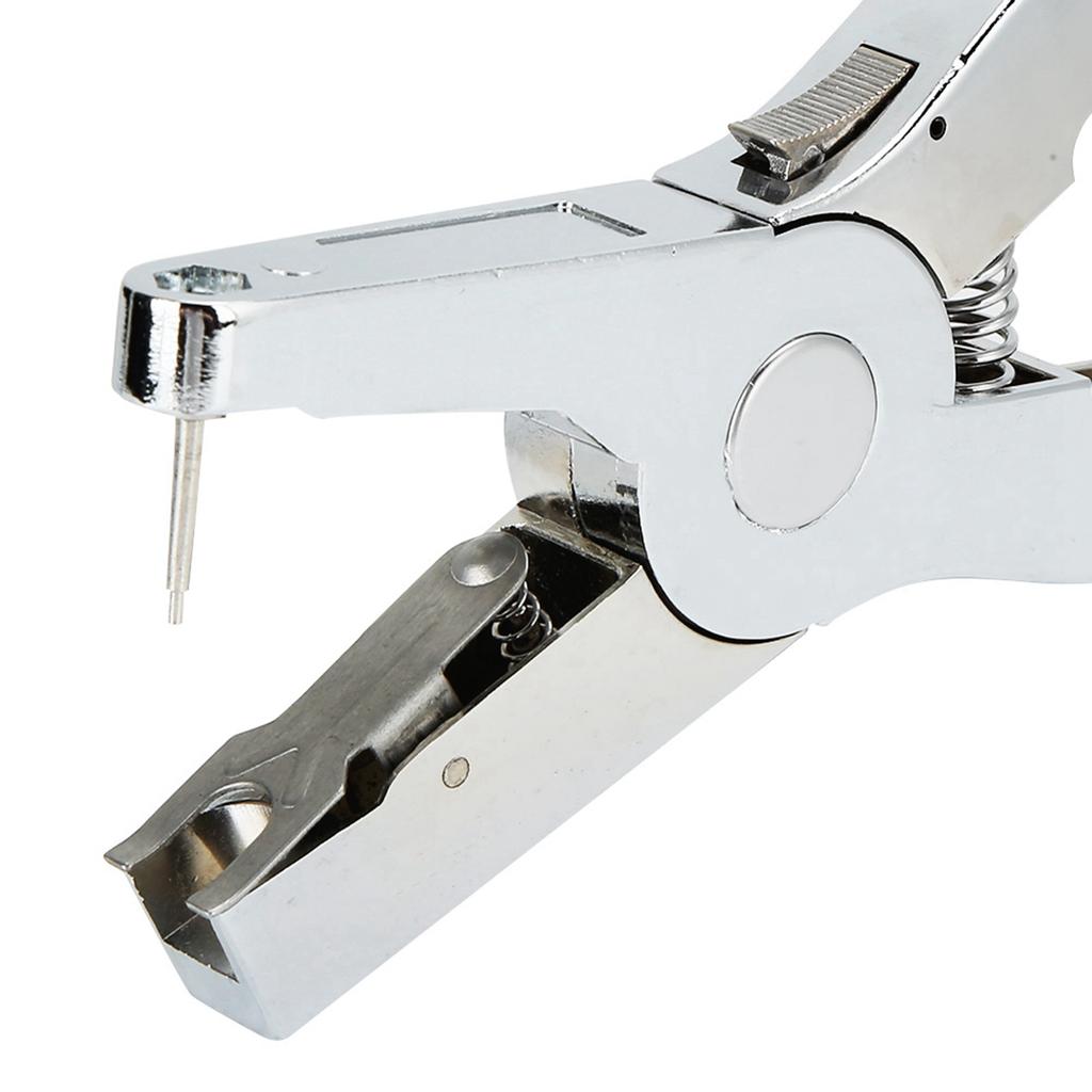 Vollmetall Edelstahl Vieh Ohrmarkenzange zur Epidemieprävention Ohrinstallationsnummer