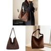 Pu Material Vintage Tote Bag With Inner Phone Pocket For Office And Travel