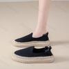 Fashion Autumn Women's Casual Shoes Mesh Breathable Comfortable Non Slip Fashion Flat Shoes Platform Outdoor Walking Shoes Zapatos Mujer