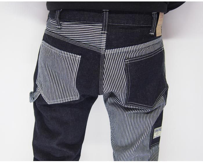 Kojima Jeans KOJIMA GENES Work in Multi-Combo Pants, Jeans/Denim/One Wash/Made Japan/RNB-1084D-Hickory Indigo-36