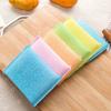 New 4Pieces / Set of Sponge Scouring Pad Rag Cleaning Brush Super Decontamination Housework Dishwashing