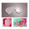 Quicksand Resin Mould Lovely Pig/Bread Resin Shaker Mould Silicone Epoxy Mold Clear Pendant Mold for DIY Handmade Craft