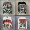 Unisex Oversized Streetwear Long Sleeve Tee With 3D Sport Print Lightweight Breathable Cotton Blend Casual Top