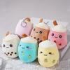 Influencer Milk Tea Cup Plush Toy Doll Claw Machine Keychain Bag Charm