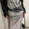 Punk Style Wide Women's Belt Gothic Dress Jeans Belt Heavy-Duty Rivet Waist Belt  Streetwear