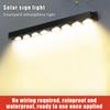 Outdoor Led Solar Wall Sign Light Garden Landscape Light 4/6/8 Led Waterproof Bright Solar Address Lights For Patio Stair Fence