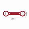 Aluminum Bottom Bracket Wrench Multifunctional Red BB Wrench Tool 250mm Bottom Bracket Tool for TL-FC32/TL-FC25/TL-FC24