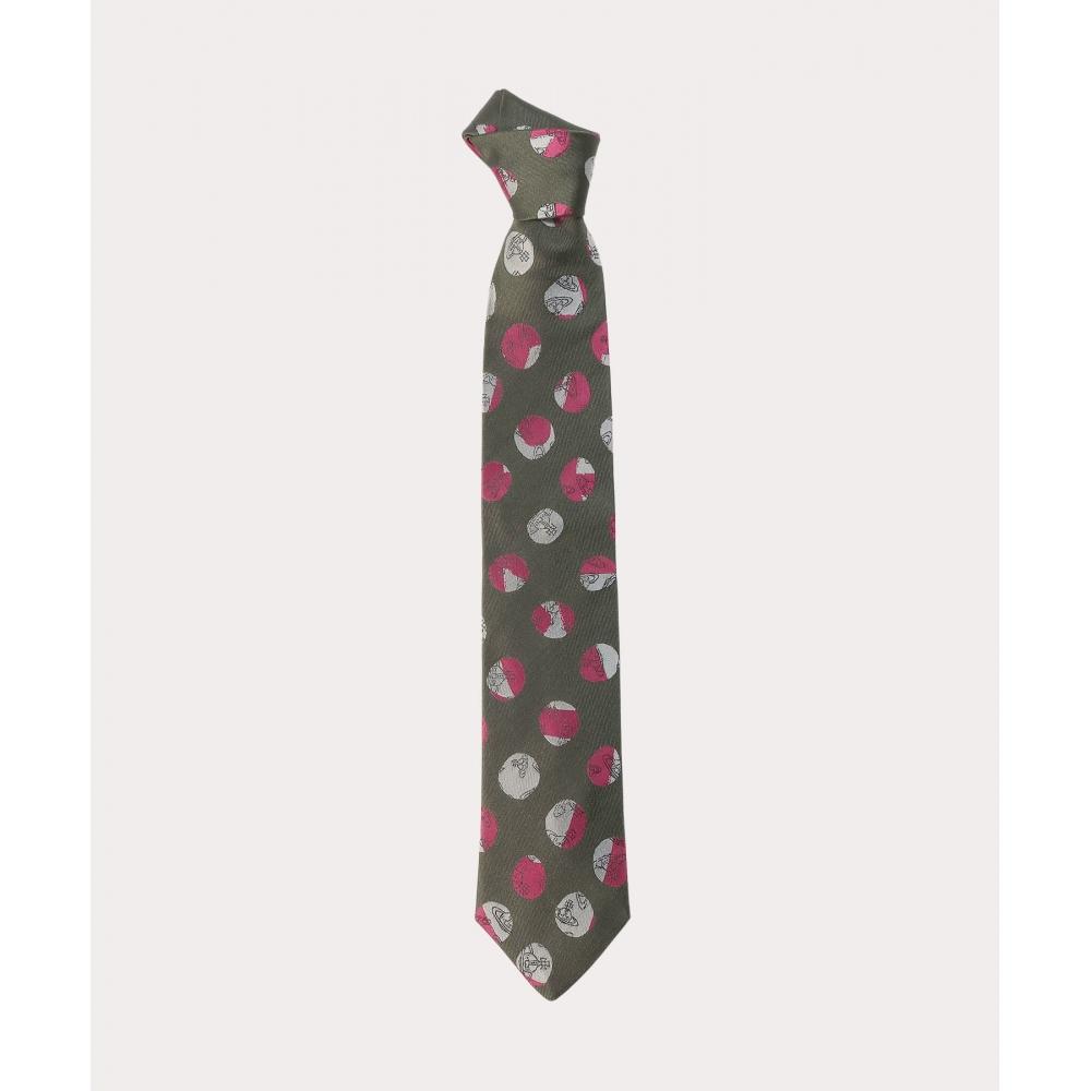 

Галстук Vivienne Westwood Japan DOTS 149409TIE85 Военный Зеленый
