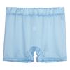 Women's High Elasticity Low Rise Short Pants Underwear Nightwear Mini Shorts See Through Tight Package Shorts