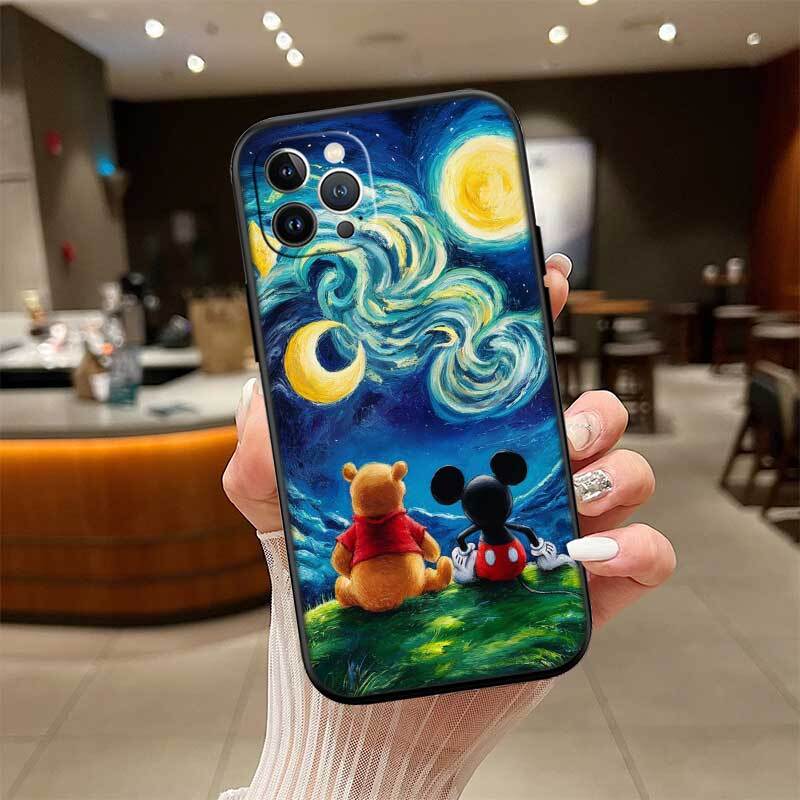 Mickey Minnie Mouse Shockproof Phone Case for Redmi Note 8 8T 9 9A 9C 9T 9S 10 11 11S 10C 10X 10A 10T Pro Max Plus Prime