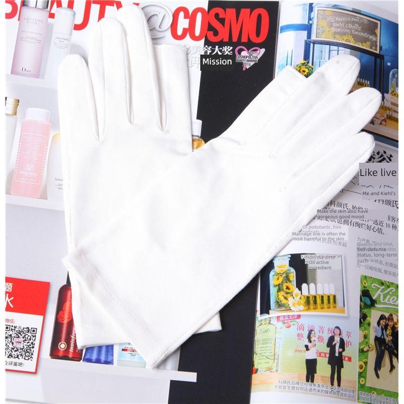 

Non Slip Cotton Unisex Breathable Driving Gloves White L