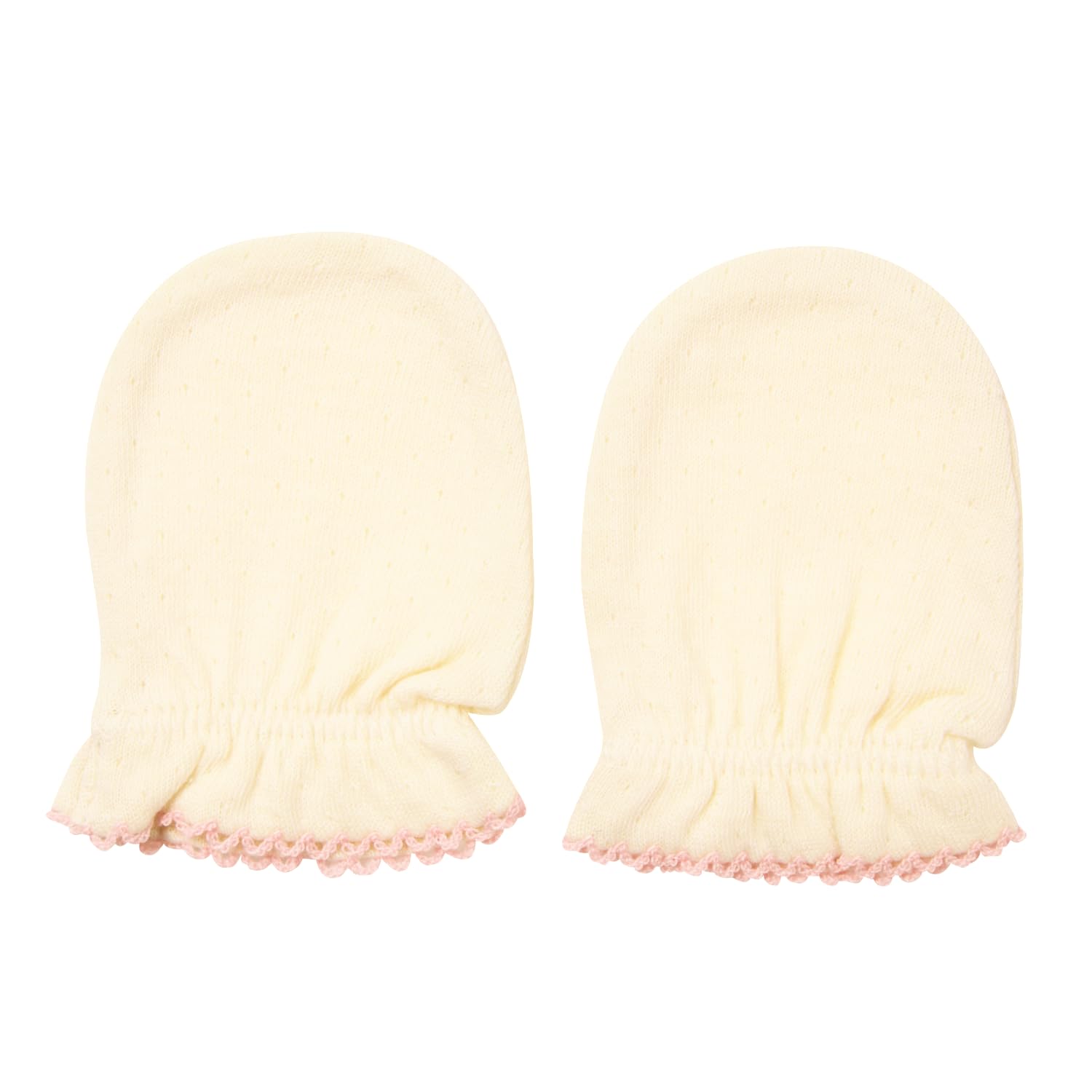 

Pure Organic Newborn Organic Newborn Snagging and Scratch Perfect for Newborn Made in Japan Mittens, Pink, Cotton, Mittens, Prevention, Preparation,