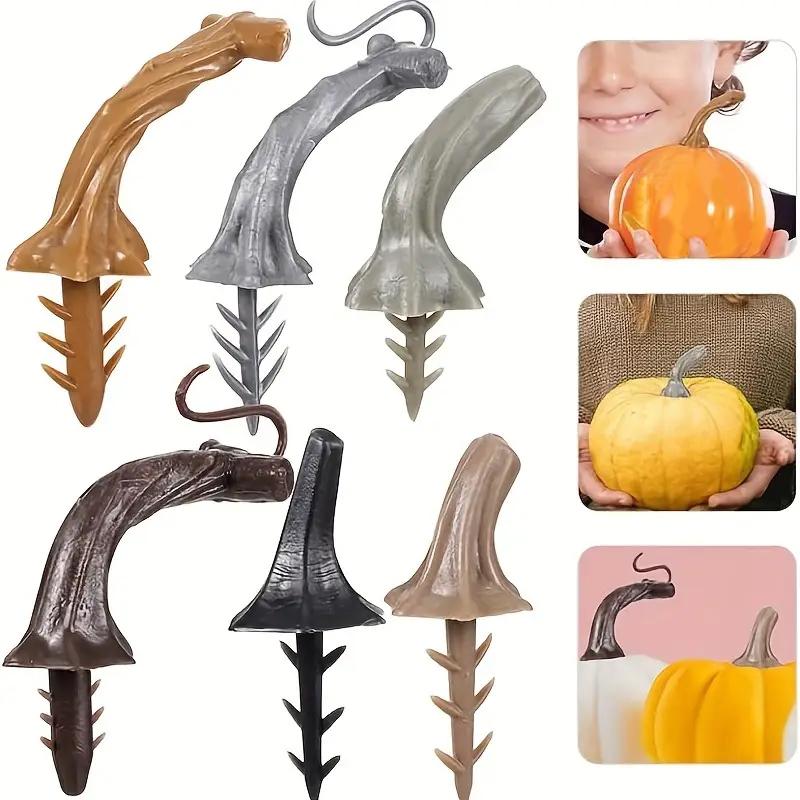 24Pcs Pumpkin Theme Ornament Create Harvest Season Autumn Theme Arrangement Holiday Decoration