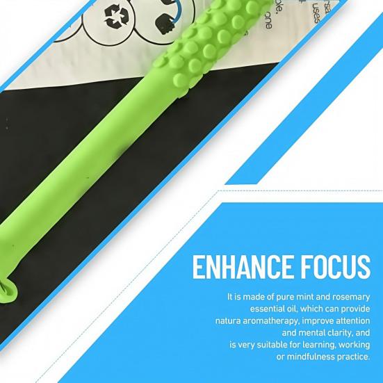 1/3Pcs Chewable Essential Oil Breath Stick Stress Anxiety Relief Concentration Improving