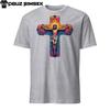 Colorful Crucifix Unisex T-Shirt | Vibrant Religious Graphic Tee