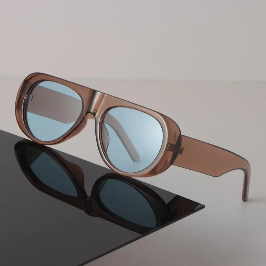 

Винтажные прямоугольные солнцезащитные очки Женские Мужские Повседневные Модные очки Роскошный Бренд Дизайнер Женские Other