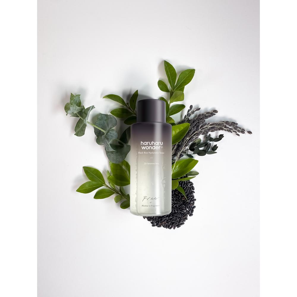 HARUHARU WONDER Vegan Black Rice Hyaluronic Fragrance-Free Toner 150ml - Toner Vegan Hydrate, Korean