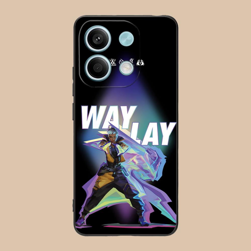 Valo Waylay Phone Case for POCO F8 F7 F6 F5 F4 F3 F2 Pro GT C75 C71 C65 C61 C40 Pro Ultra Soft TPU Shockproof Cover
