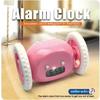 Magical Running Wheel Clock Silent Lazy Alarm Clock 4 Colors Moving Whee Alarm Clock  Snooze