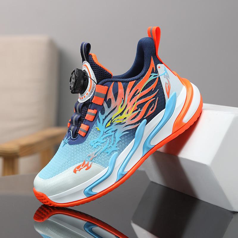 New primary school students sports shoes breathable running shoes boys shoes casual mesh children 2025 spring and autumn lightweight