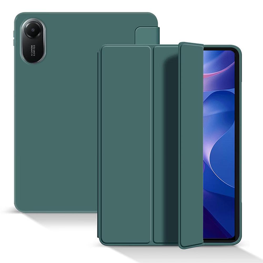 Hülle für Xiaomi Pad 5 6 7 8 Pro Redmi Pad SE 8.7 Redmi Pad 2 2025 Schlanke Dreifach-Ständer-Schutzhülle mit weicher TPU-Rückseite