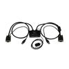 2-ports USB VGA KVM-bryter - STARTECH - KVM-bryter - USB-drevet - Svart