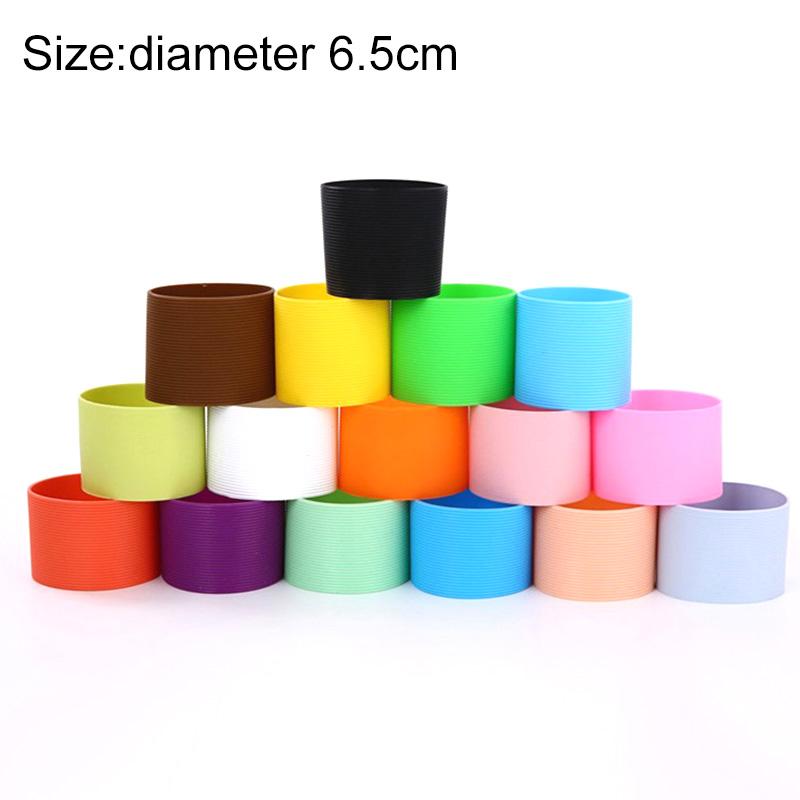 Silikon-Becherhülle, wärmeisolierende Kaffeetassenhülle, Keramikbecherhülle, rutschfeste Glaswasserflaschenhüllen, Schutzzubehör