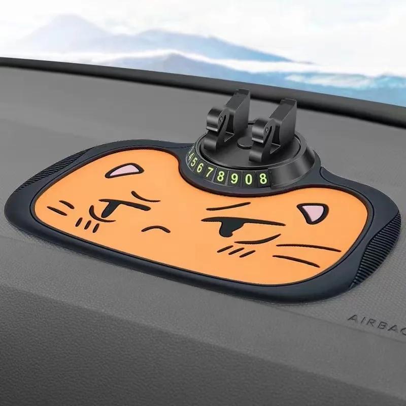 

Car Anti-Slip Mat Auto Phone Holder Non Slip Sticky Anti Slide Multi-functional Dash Phone Mount Silicone Dashboard Car Pad Mat