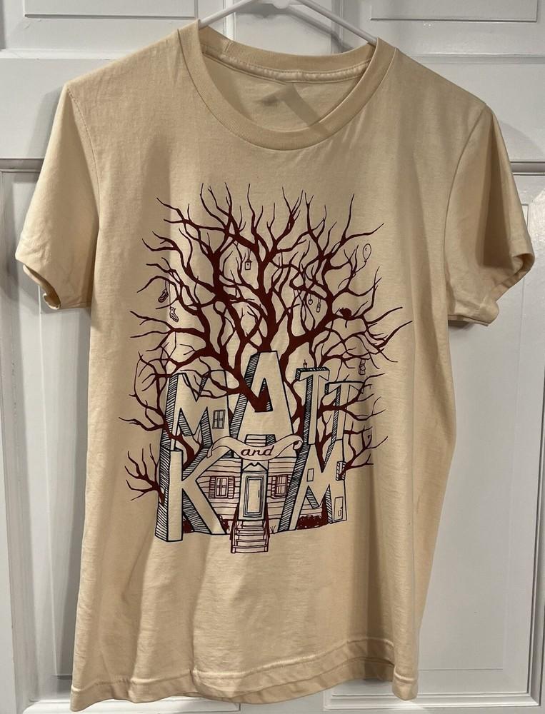 Vtg Matt and Kim T Shirt Shirt Indie Pop Music Concert Tour ZL611 XXXL