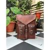 Backpack Leather Genuine Vintage Laptop Rucksack Messenger Men's New Travel Bag