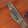 Acoustic Guitar Bridge Pins with Bridge Pin Puller Remover Ebony Acoustic Guitar Bridge Pins Pegs String Nail Remover