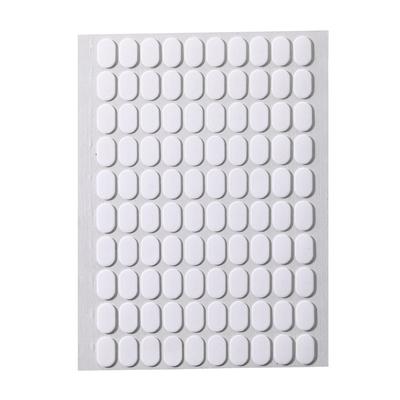 100 Stück Doppelseitiges Klebeband für Nailart-Ständer Übungsbasis Befestigung, Rückstandsfreies Gelee-Klebeband für tragbare Press-On-Nägel und Displaykarten