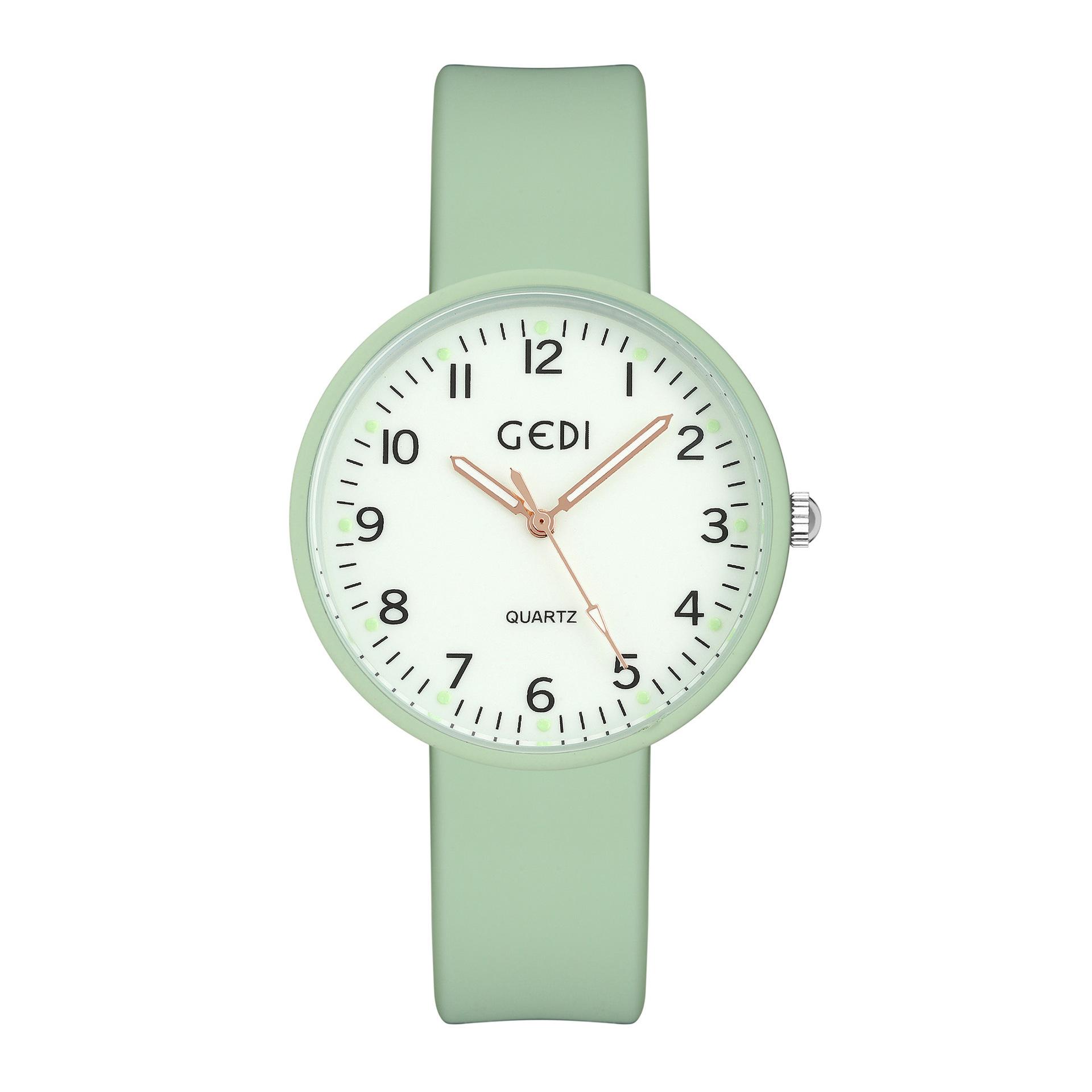 

Summer Jelly Silicone Watch Fashionable And Simple Student Luminous Watch Women S Quartz Waterproof Watch