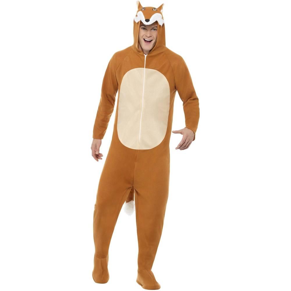 Smiffys Unisex Adult Fox Hooded Costume