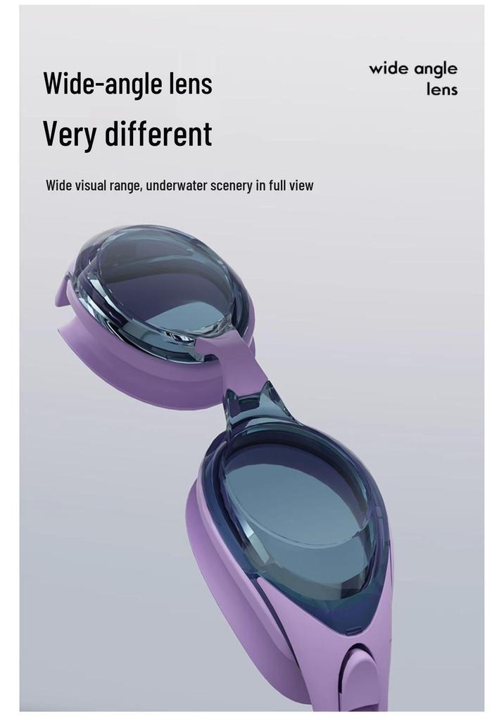 HD Anti-Fog Waterproof Swimming Goggles & Cap - Unisex Adult 2025 Summer Edition