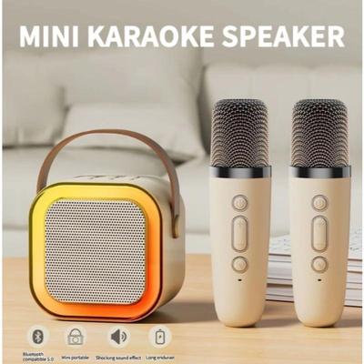 Bluetooth Microphone Home RGB Light Portable KTV Karaoke Machine Wireless Mini Karaoke Speaker With Karaoke