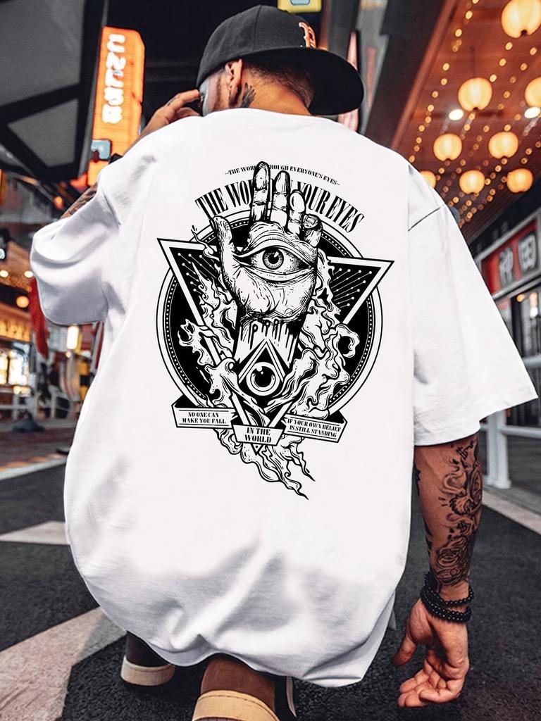 Personality Hiphop Print 100Cotton Men Women Tshirt Summer Autumn Daily Outdoor Sports Party Casual Loose Street Shortsleeve