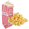 Party Cinema Red and White Striped Popcorn Sleeve Potato Chips Boxs Popcorn Container Popcorn Bags